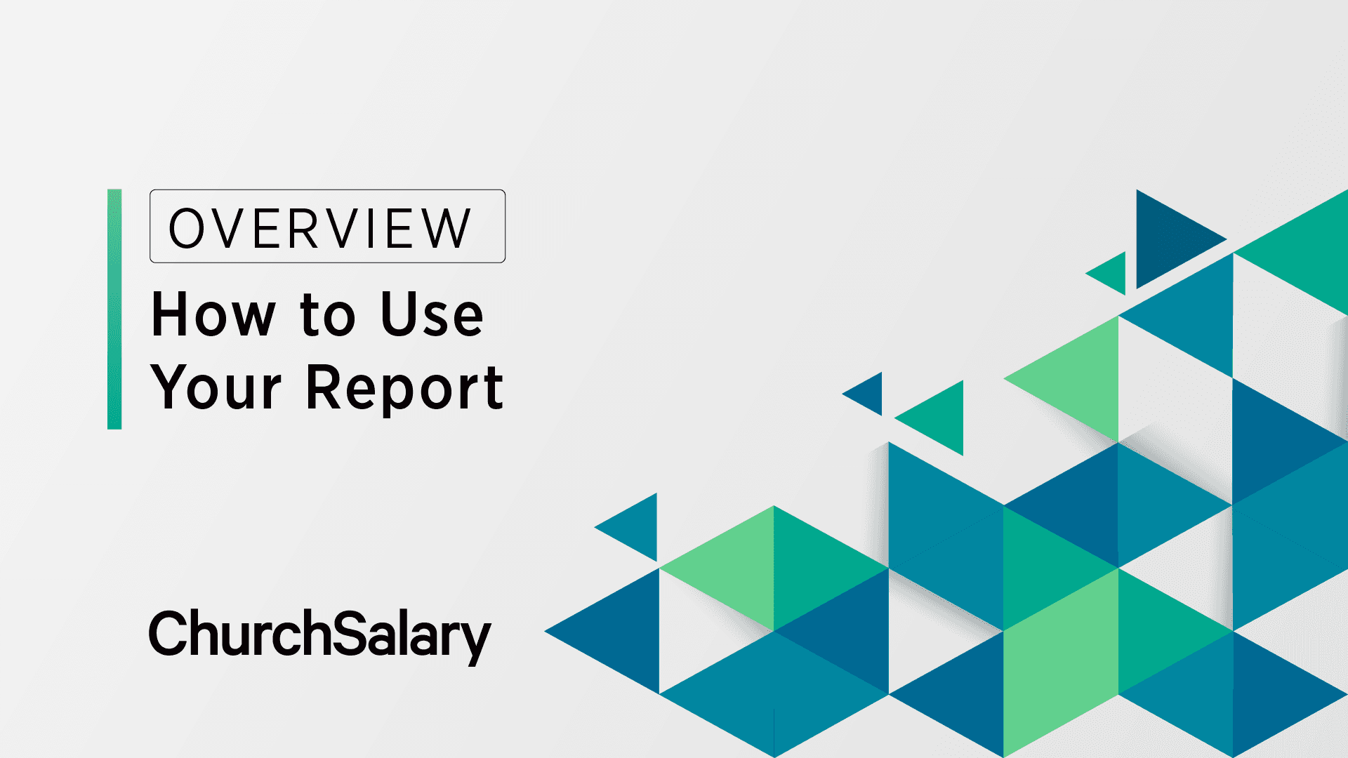 How to Use Your Salary Report